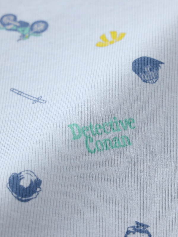 コットンブレンドパジャマ(半袖&ショートパンツ) 名探偵コナン