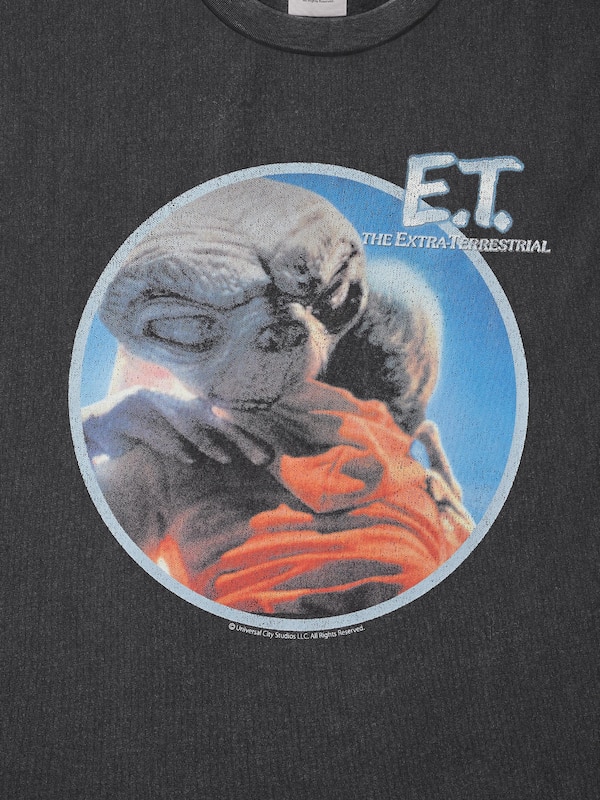 ウォッシュドグラフィックT E.T.