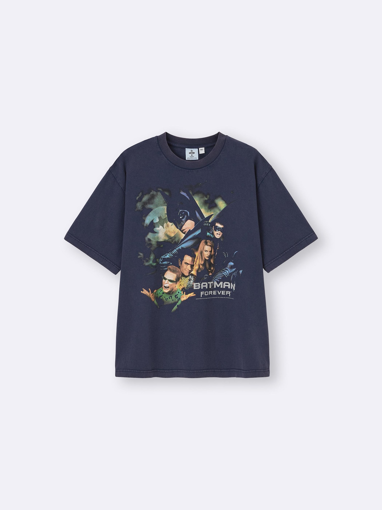 GU公式 | ウォッシュドグラフィックT BATMAN(ユニセックス)