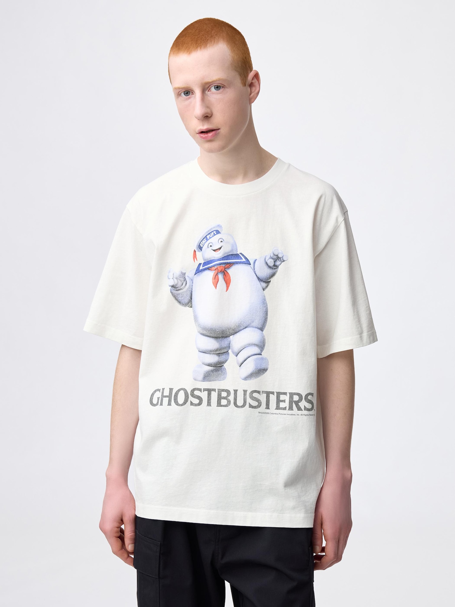 GU公式 | ウォッシュドグラフィックT GHOSTBUSTERS(ユニセックス)