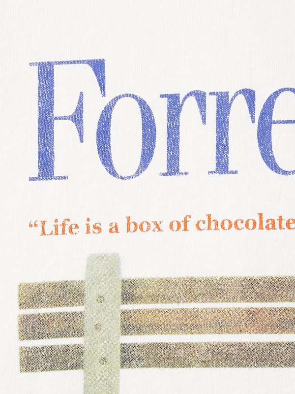 ウォッシュドグラフィックT Forrest Gump