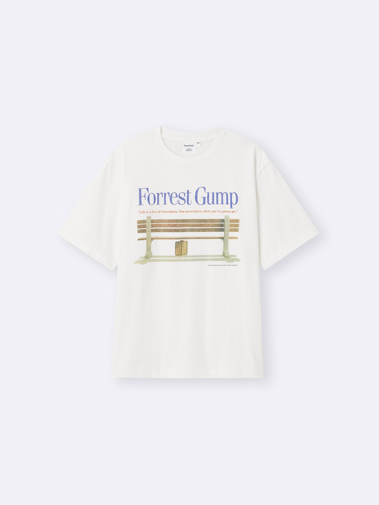 GU公式 | ウォッシュドグラフィックT Forrest Gump(ユニセックス)