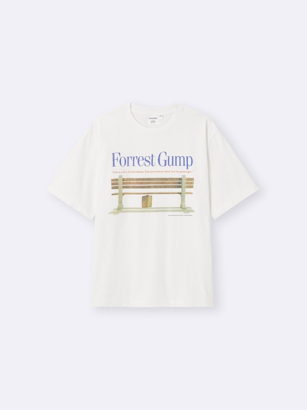 ウォッシュドグラフィックT Forrest Gump