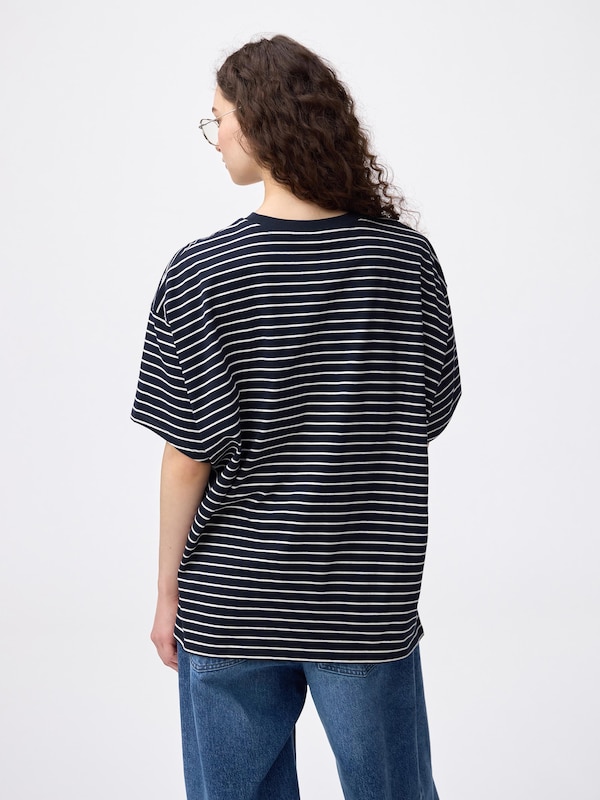 ドルマンスリーブボーダーT