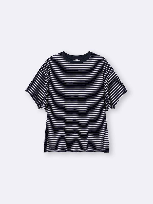 ドルマンスリーブボーダーT