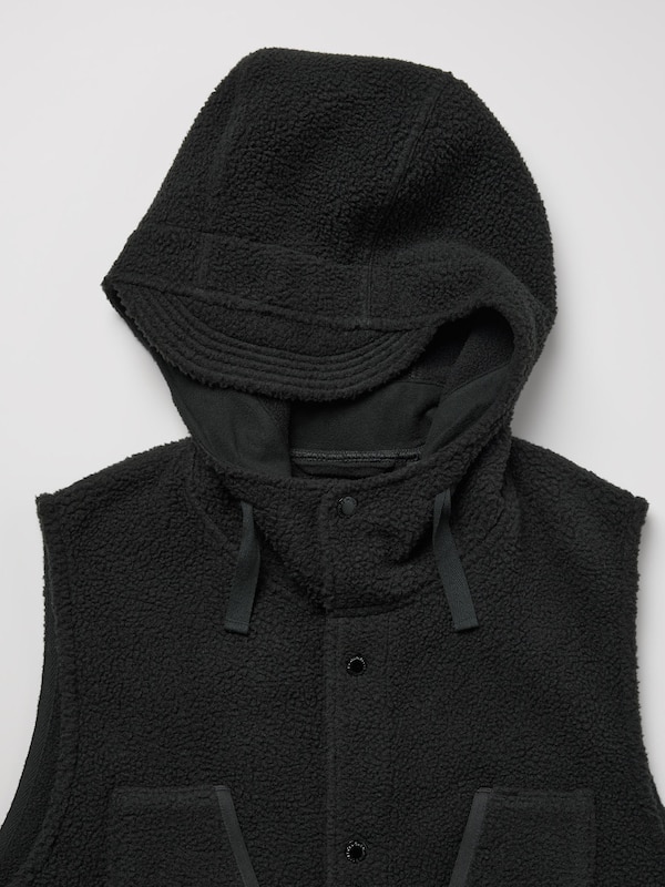 フリースフーデッドオーバーサイズベスト ENGINEERED GARMENTS (オーバーサイズフィット)