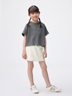 GIRLSパフスウェットミニスコート