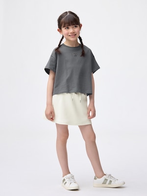 GIRLSパフスウェットミニスコート