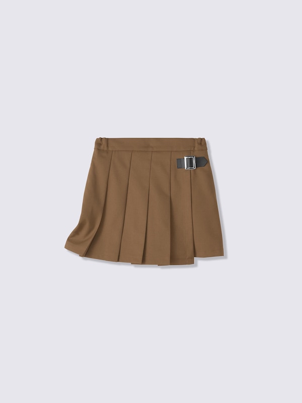 GIRLSプリーツラップミニスコート PF