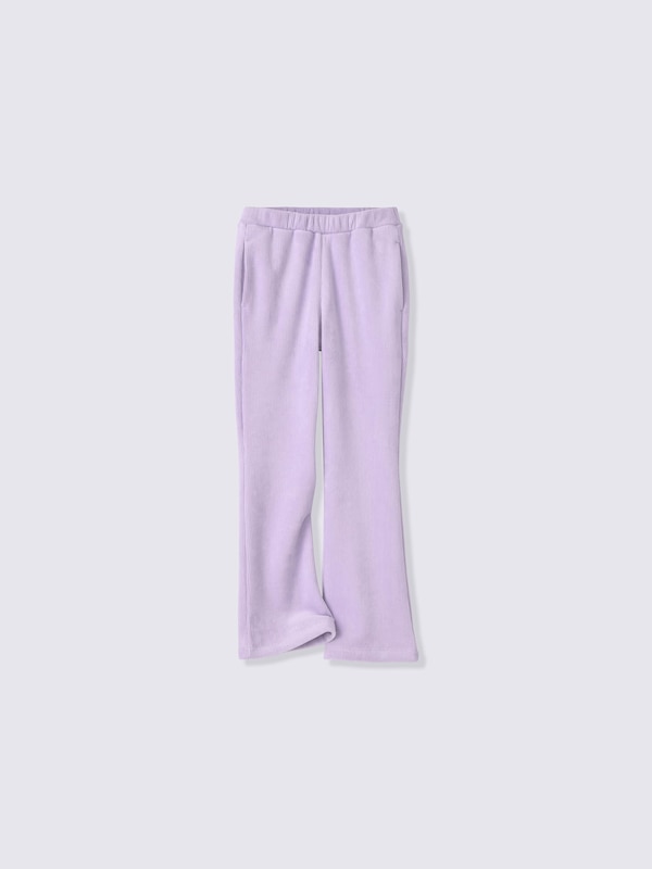 GIRLSヌクヌクニットコールフレアパンツCZ
