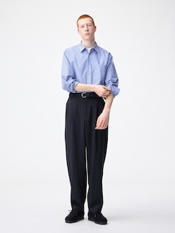 キャロットスラックス(ストライプ)+EC(丈長め78.5cm)