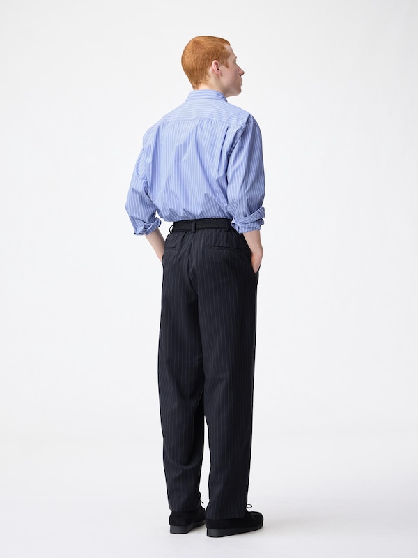 キャロットスラックス(ストライプ)+EC(丈長め78.5cm)