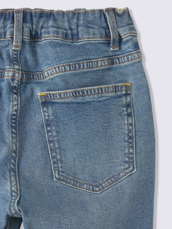KIDSデニムストレッチストレートパンツ ST