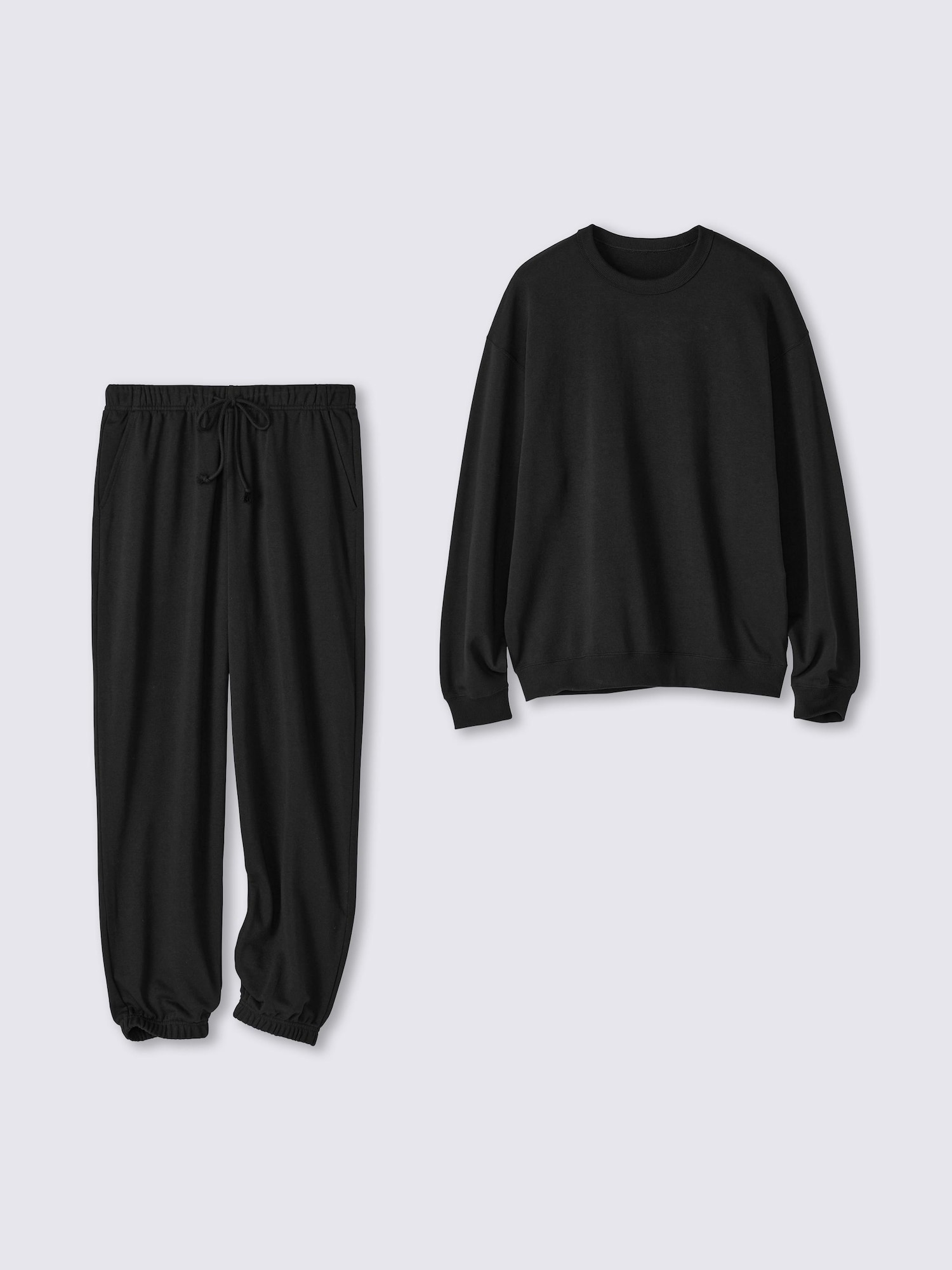 GU公式 | スウェットラウンジセット(長袖＆ロングパンツ)(ユニセックス)