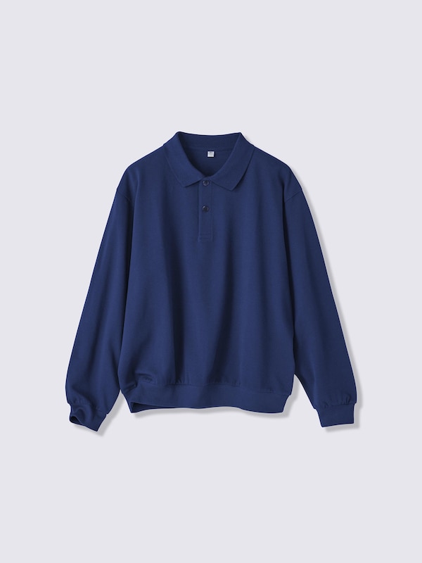 カノコオーバーサイズポロシャツ(長袖)ST