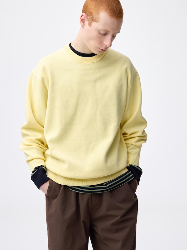 ヘビーウェイトクルーネックT(ボーダー)