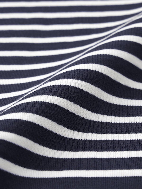 ヘビーウェイトクルーネックT(ボーダー)