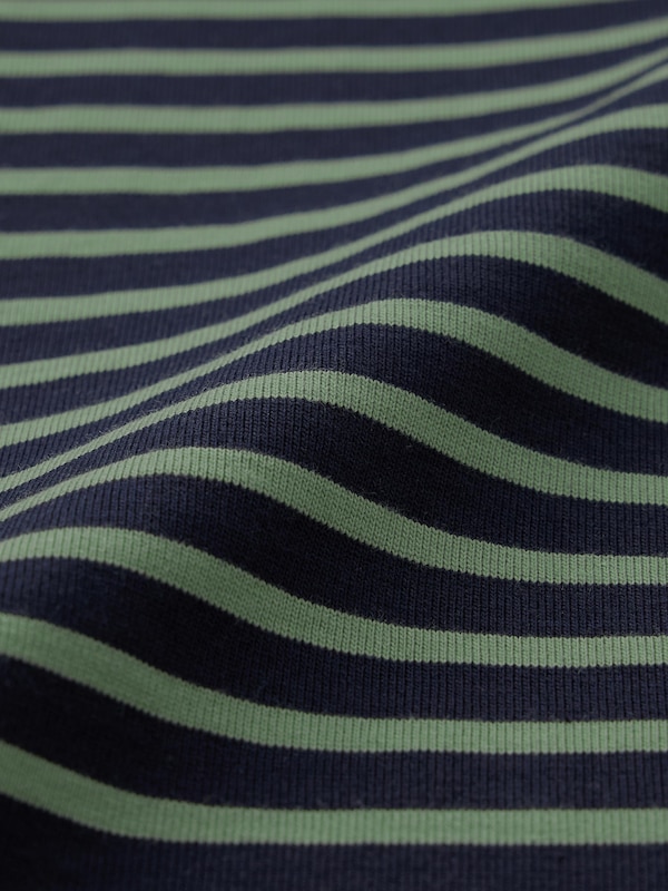 ヘビーウェイトクルーネックT(ボーダー)