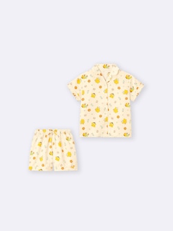 GIRLSサテンパジャマ(半袖&ショートパンツ) Sanrio characters