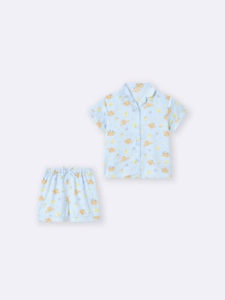 GIRLSサテンパジャマ(半袖&ショートパンツ) Sanrio characters