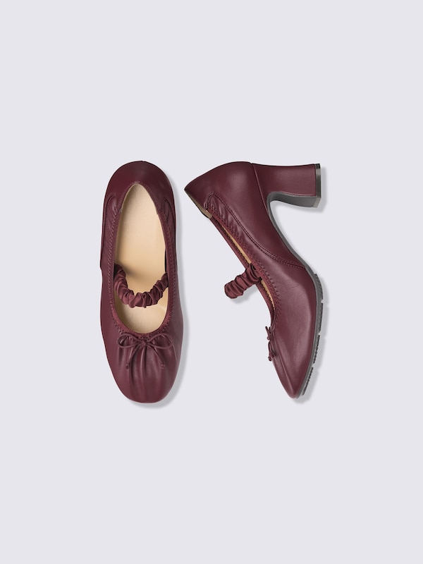 ストラップバレエパンプス MN