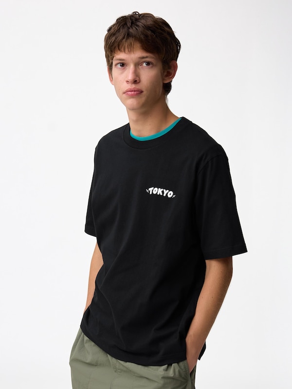 グラフィックT Qoonana