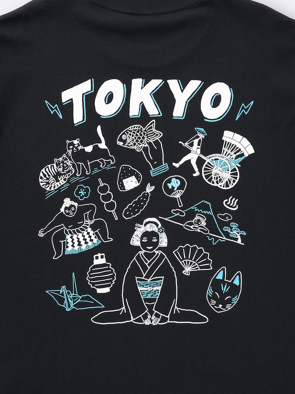 グラフィックT Qoonana