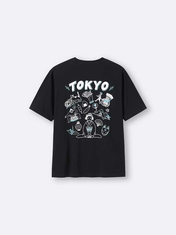 グラフィックT Qoonana