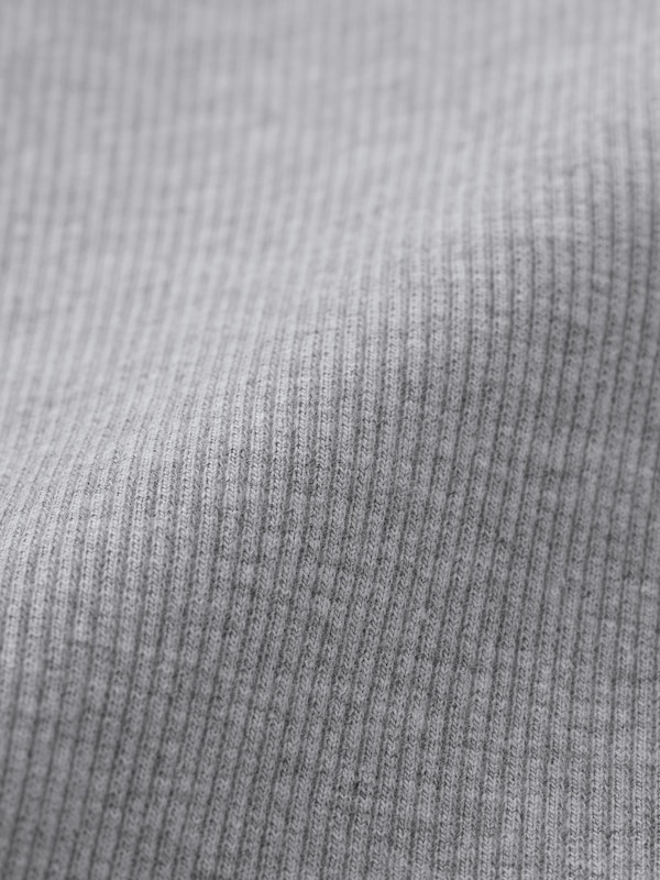 リブクロップドT(長袖)
