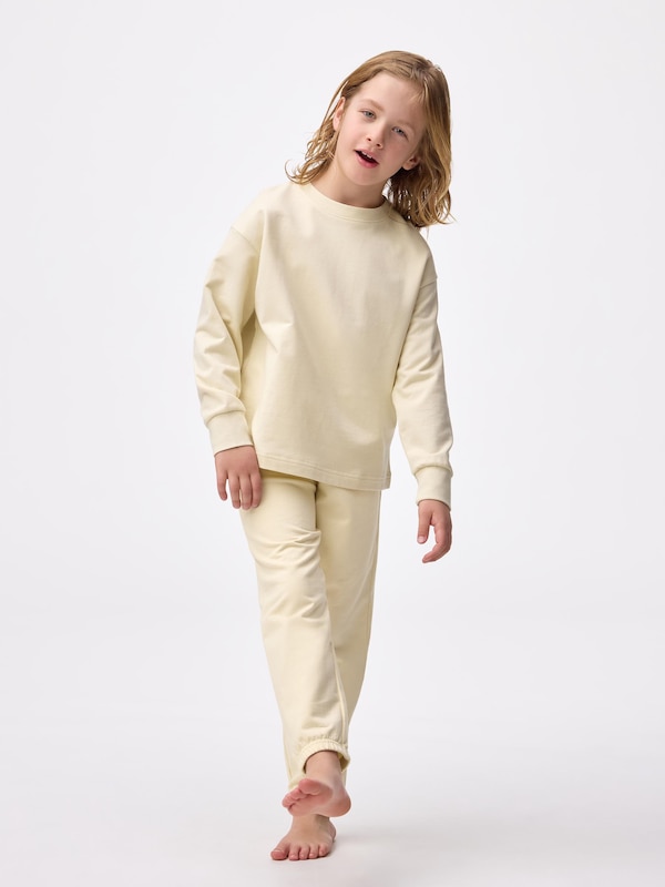 KIDS(男女兼用)コットンスウェットラウンジセット