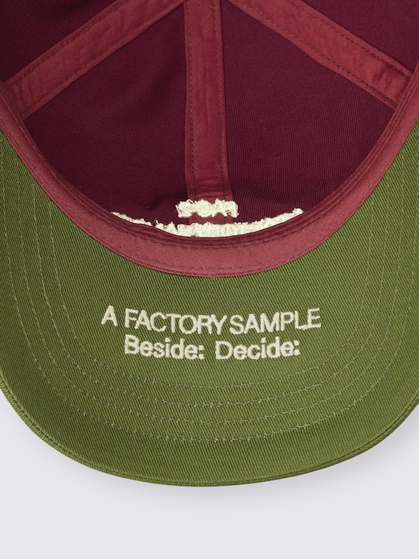 UVカットツイルキャップ Factory Records 1 PF