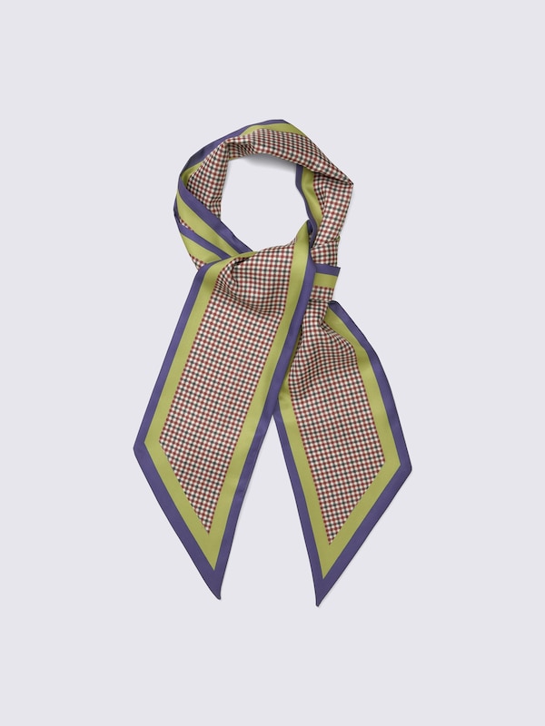 チェックタイスカーフ PF