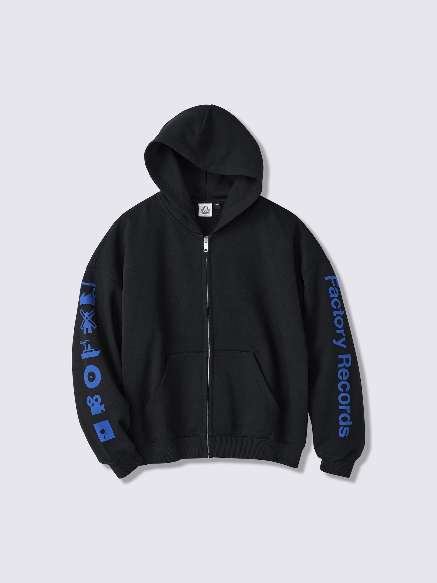 ヘビーウェイトスウェットフルジップパーカ Factory Records PF