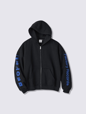 ヘビーウェイトスウェットフルジップパーカ Factory Records PF