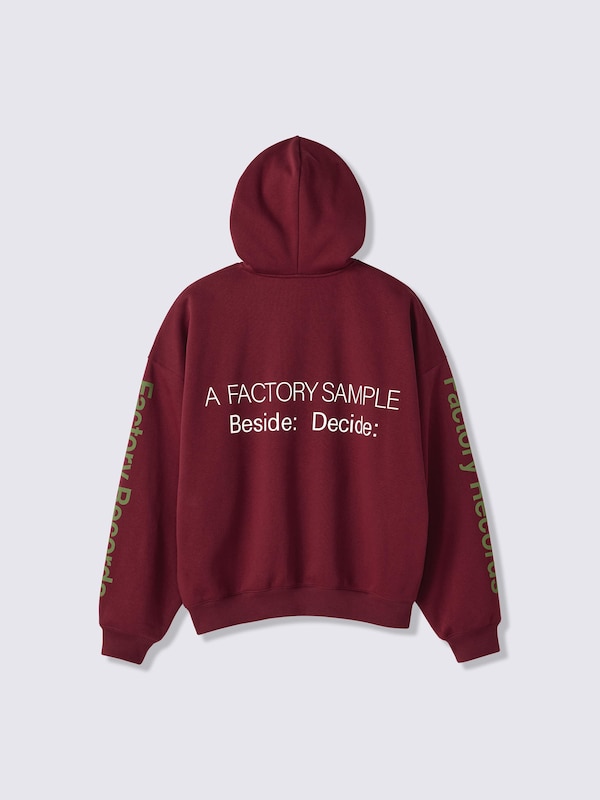 ヘビーウェイトスウェットフルジップパーカ Factory Records PF