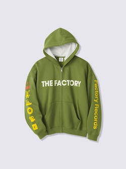 ヘビーウェイトスウェットフルジップパーカ Factory Records PF