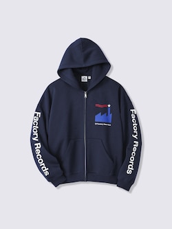 ヘビーウェイトスウェットフルジップパーカ Factory Records PF
