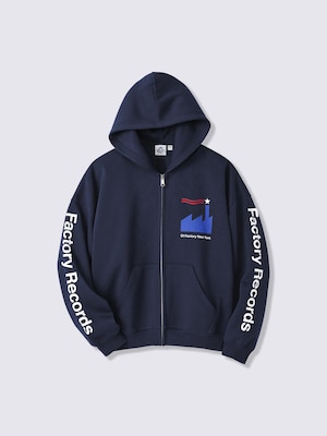 ヘビーウェイトスウェットフルジップパーカ Factory Records PF