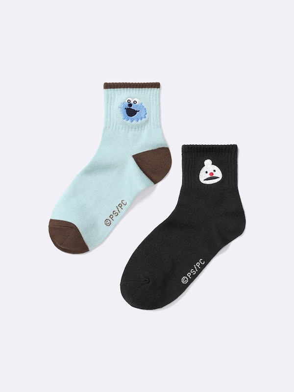 ソックス2P パペットスンスン A