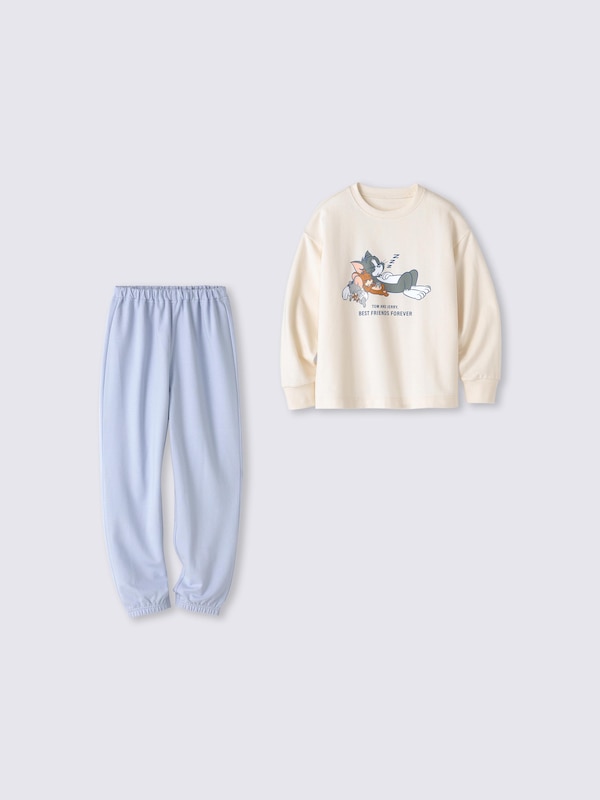 KIDSコットンスウェットラウンジセット TOM and JERRY