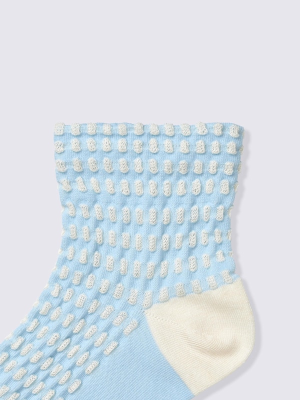 アンクルソックス(テクスチャー)CZ