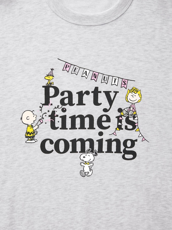 スウェットラウンジセット(長袖＆ロングパンツ) Peanuts 1