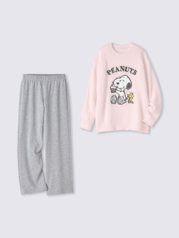 ラウンジセット(長袖＆ロングパンツ) Peanuts