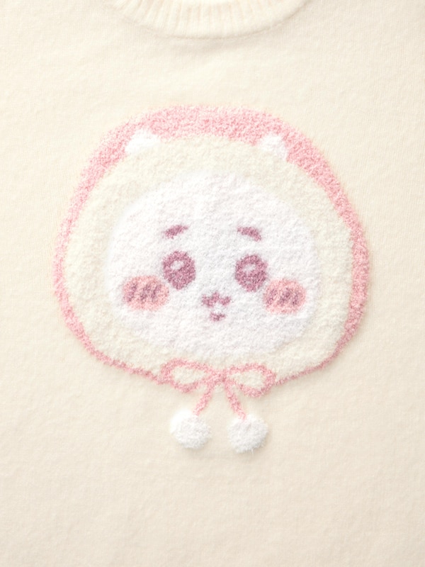 GIRLSパフ  ィータッチニットセーター CHIIKAWA