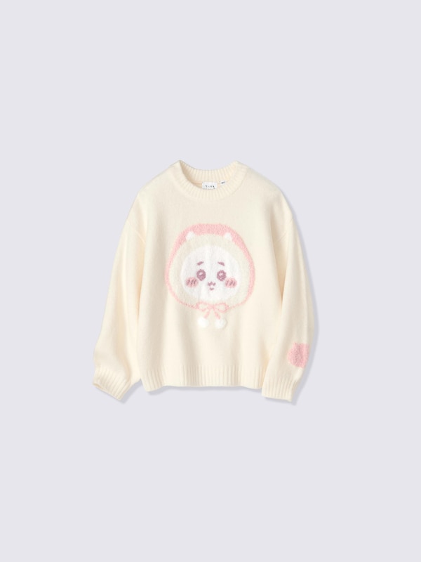 GIRLSパフィータッチニットセーター CHIIKAWA