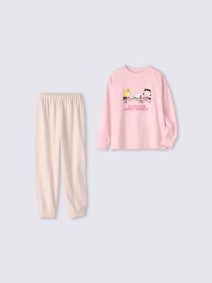 KIDSコットンスウェットラウンジセット Peanuts 1