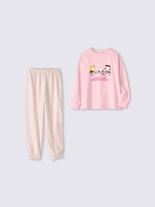 KIDSコットンスウェットラウンジセット Peanuts 1