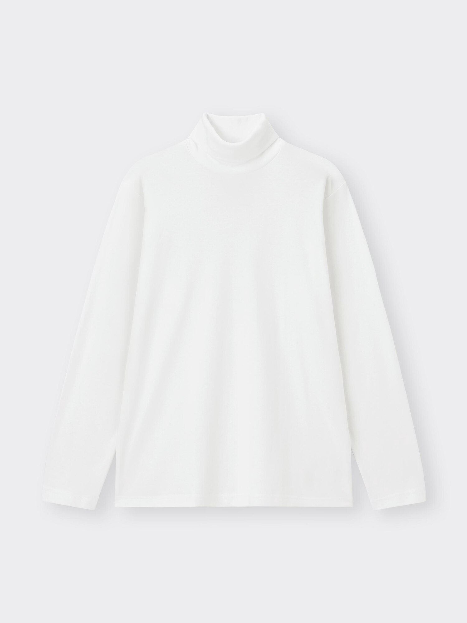 Wool And Cotton Turtleneck Jumper Off White - Woman | Turtle