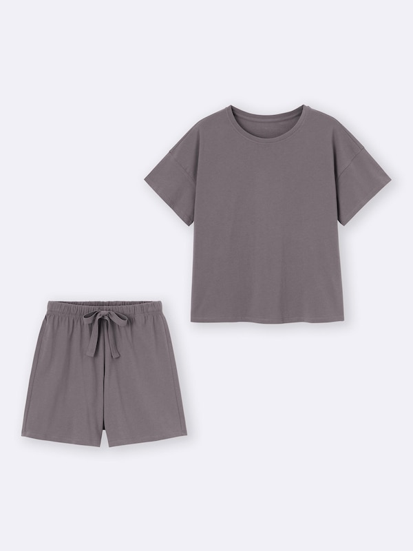 Cotton Color Lounge Set | Short