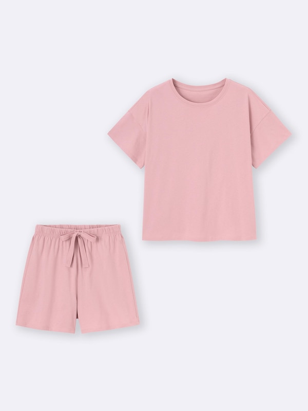 Cotton Color Lounge Set | Short